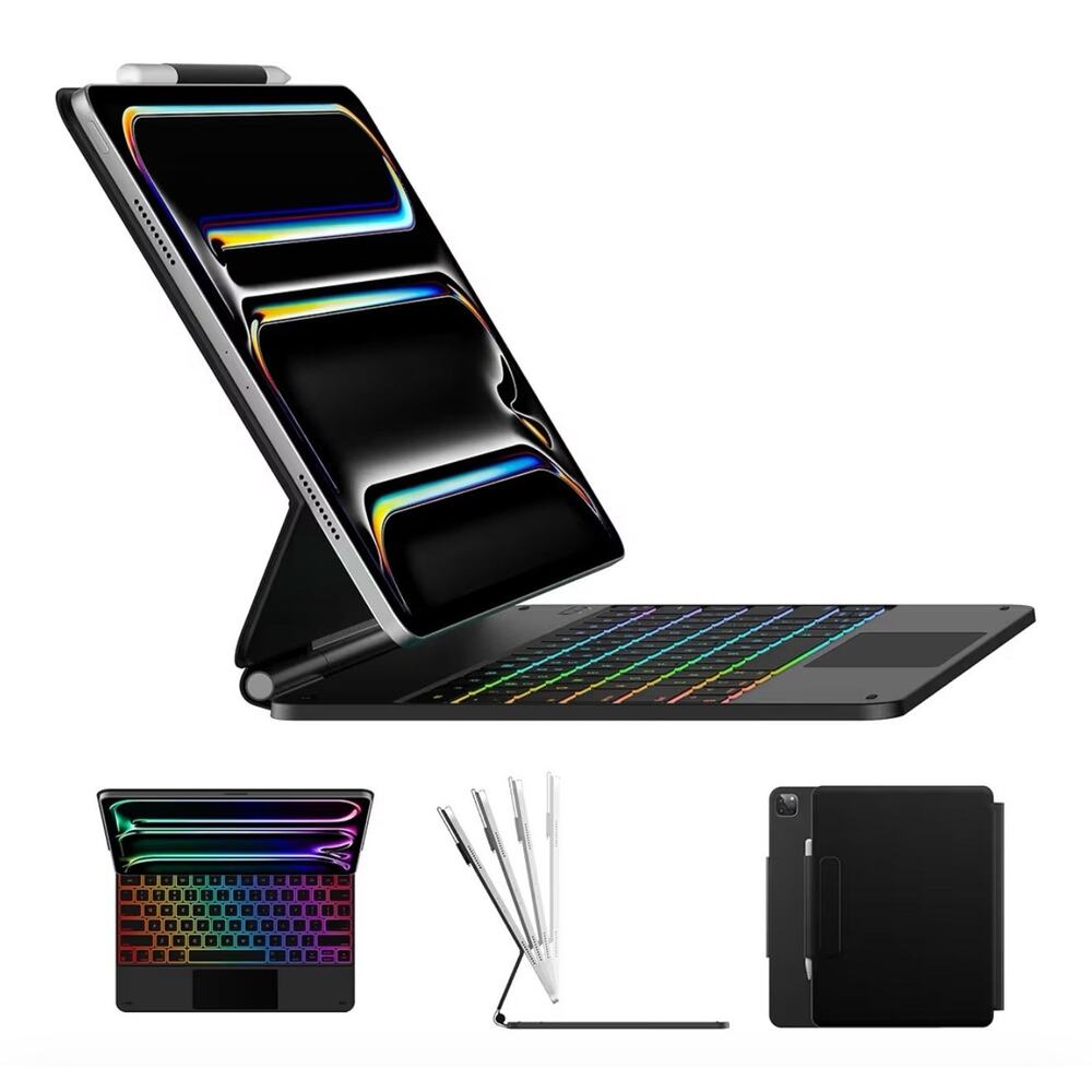 Typecase Edge Keyboard Case for 2024 iPad Pro 13-inch (M4),Ultra-Slim Detachable